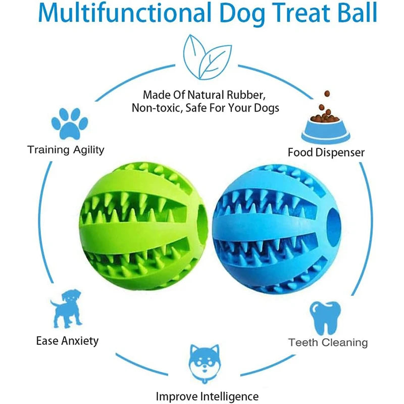 Chew Ball Toy β Treat Dispenser & Tooth Cleaner