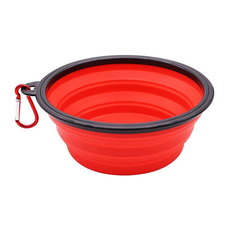2-in-1 Folding Silicone Pet Bowl