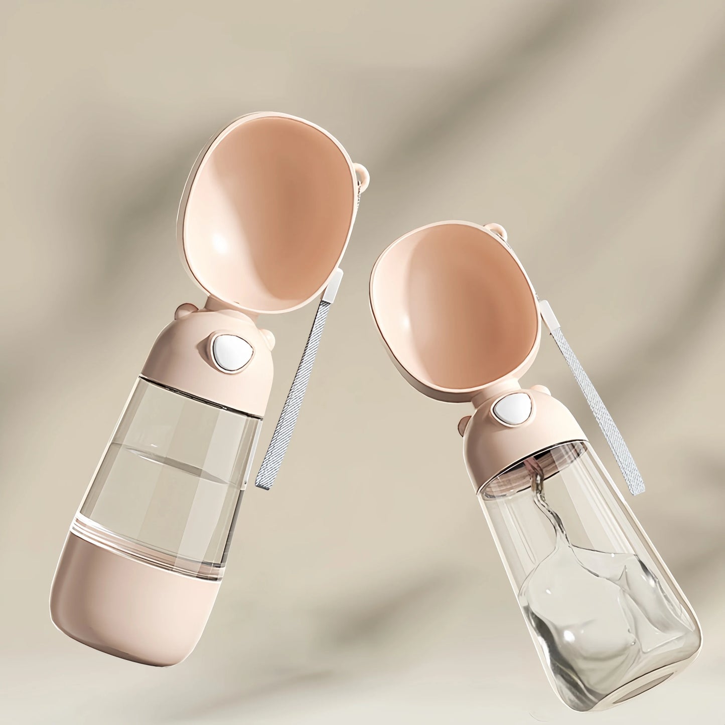 Luxury 2-in-1 Pet Travel Bottle