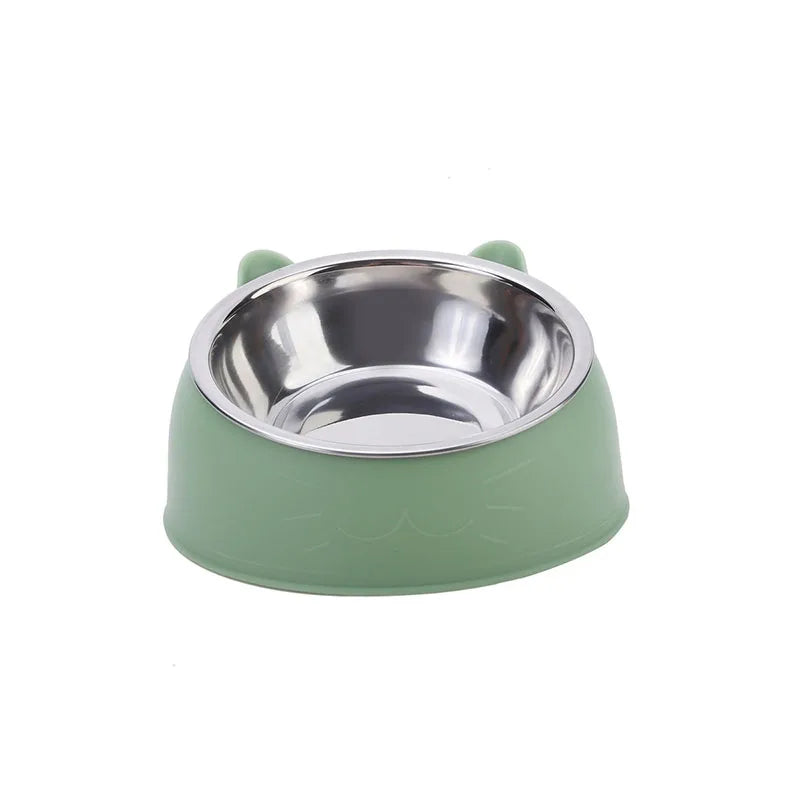 Anti-Slip Tilted Pet Feeder