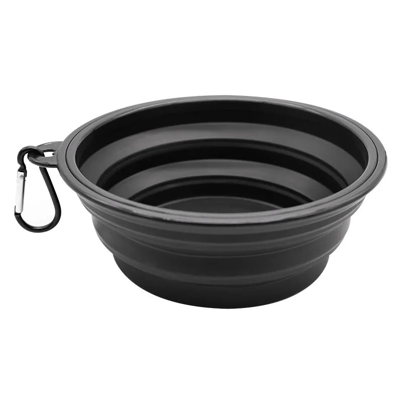 2-in-1 Folding Silicone Pet Bowl