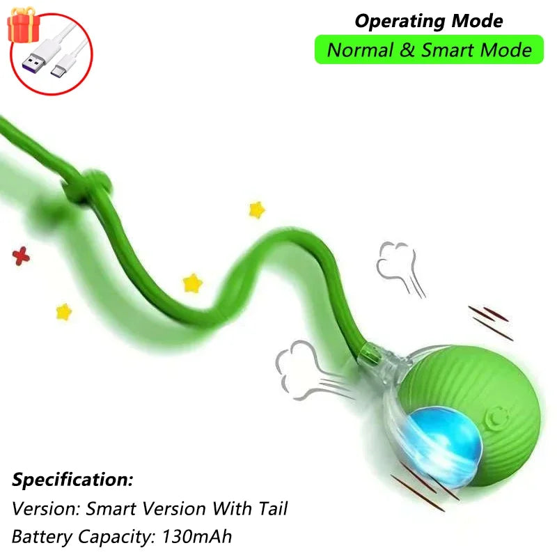 Rechargeable Smart Cat Ball Toy