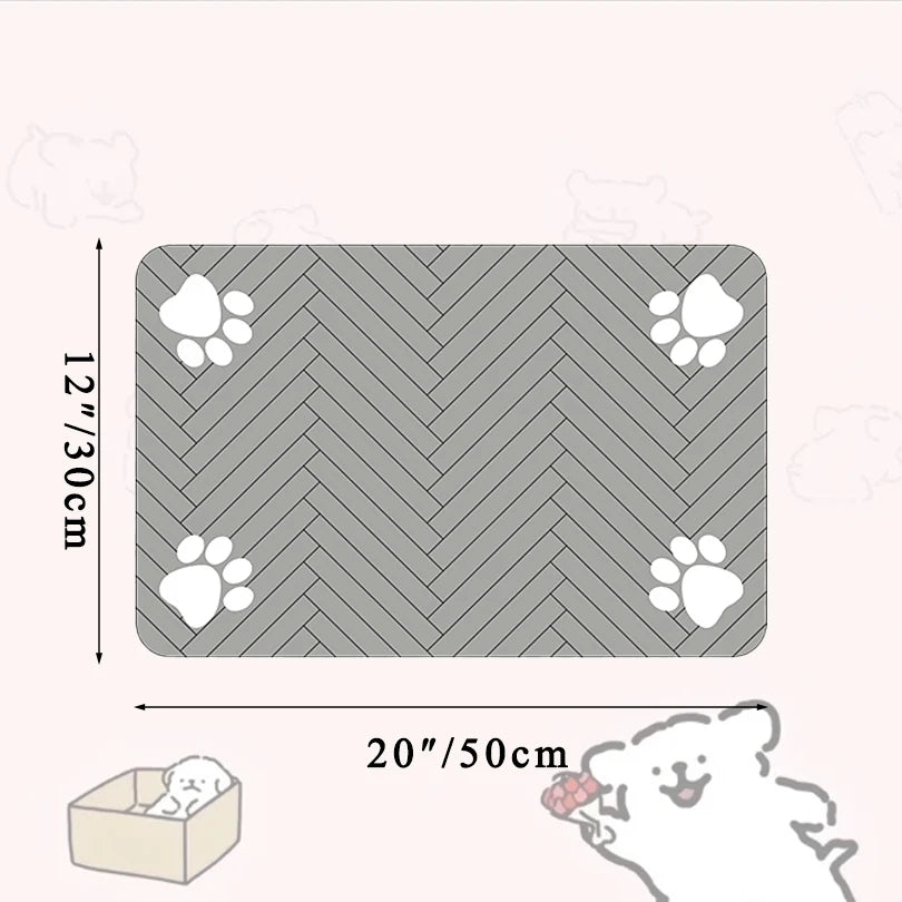 Pet Feeding Mat β Waterproof & Quick-Dry