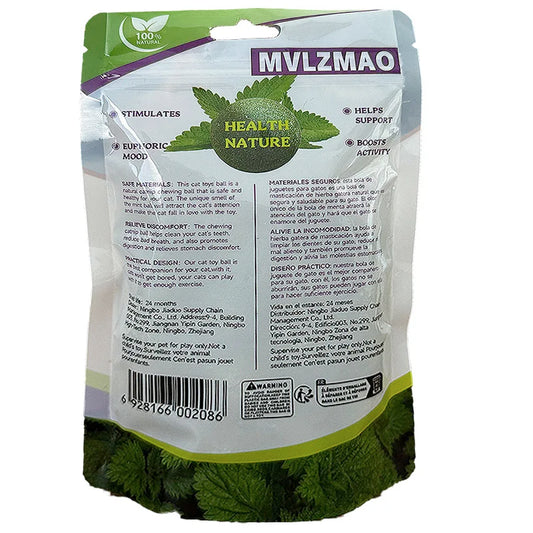 Catnip Mint Ball – Chew Toy & Tooth Cleaner