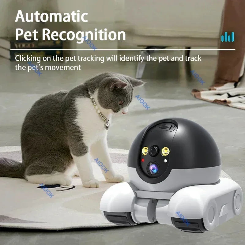 4K Dual-Lens Pet Camera – Smart WiFi Monitor