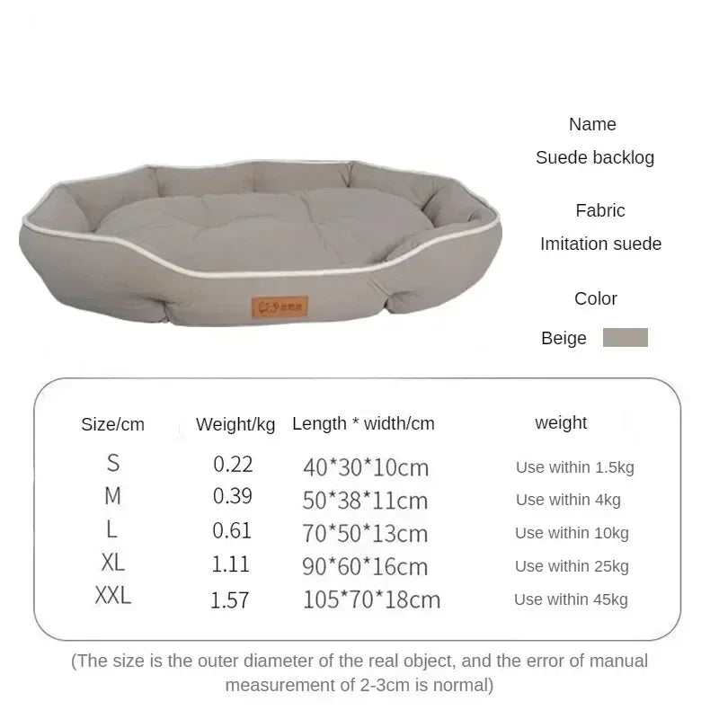 Soft Pet Bed β All-Season Comfort