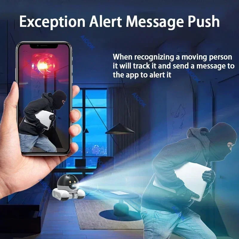 4K Dual-Lens Pet Camera – Smart WiFi Monitor