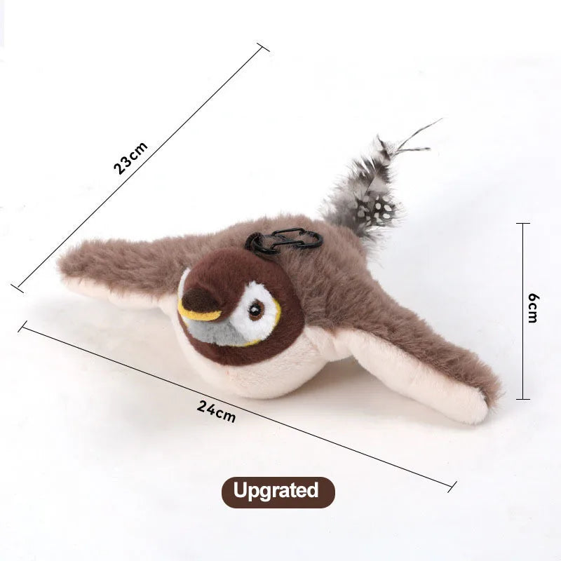 Rechargeable Cat Toy – Chirping Bird