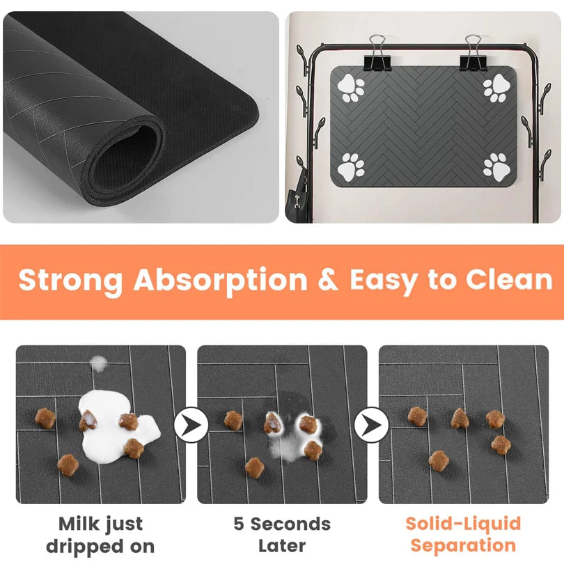 Pet Feeding Mat β Waterproof & Quick-Dry