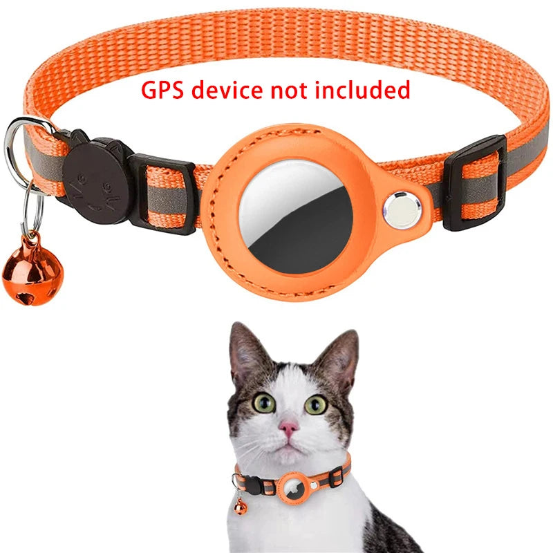Reflective Cat Collar for AirTag