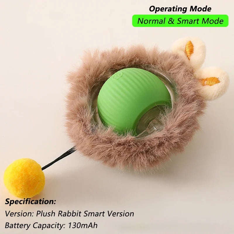 Rechargeable Smart Cat Ball Toy