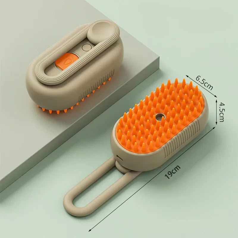Electric Steam Brush for Cats & Dogs