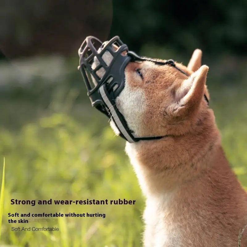 Training Dog Muzzle β Soft, Secure, Reflective