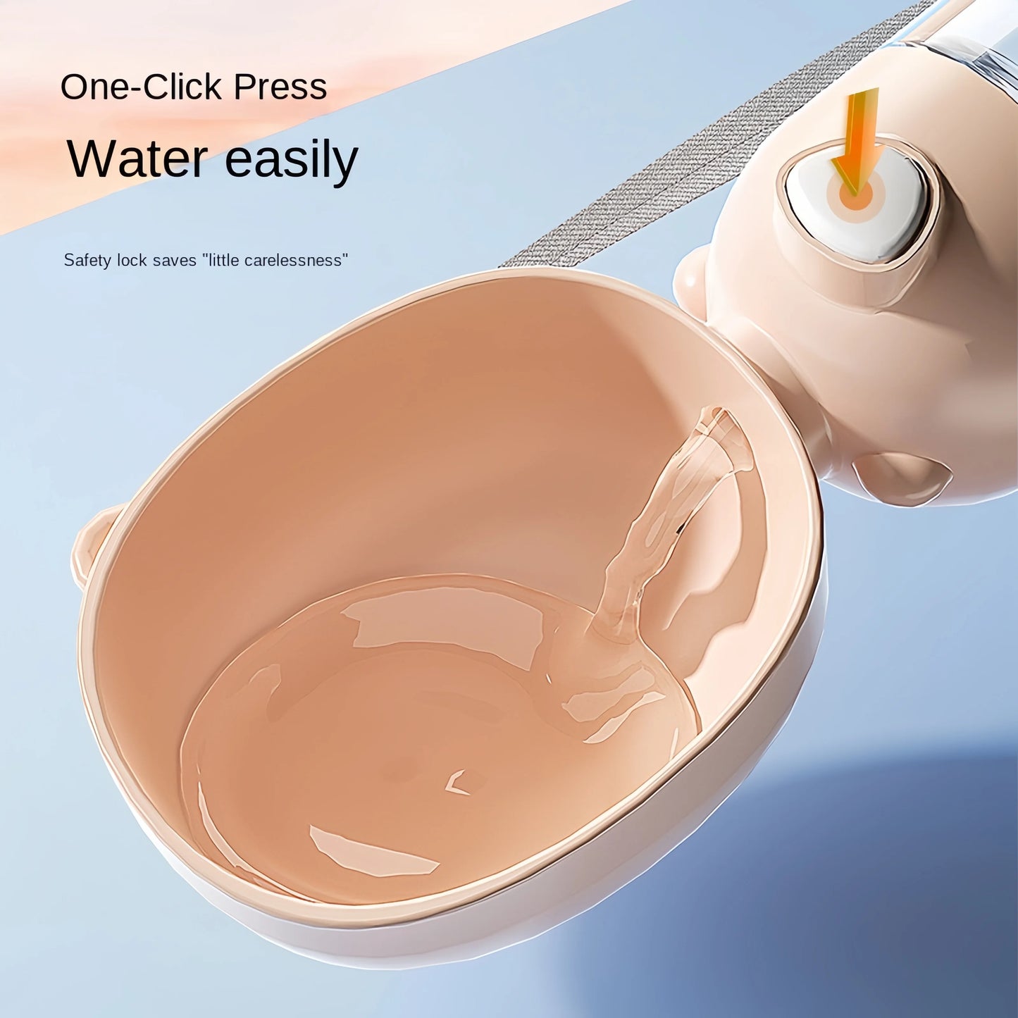 Luxury 2-in-1 Pet Travel Bottle