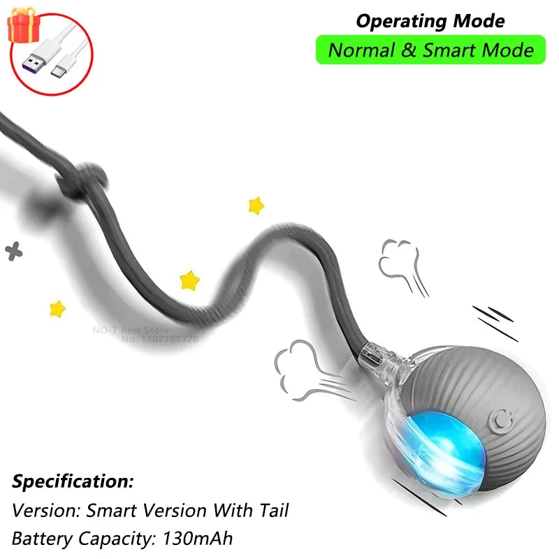 Rechargeable Smart Cat Ball Toy