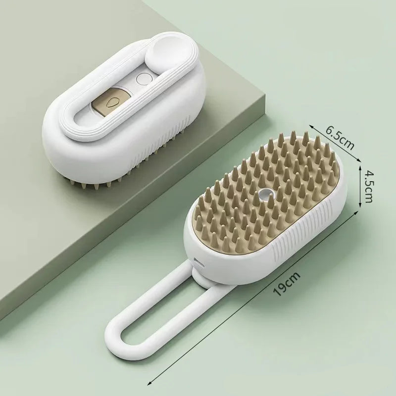 Electric Steam Brush for Cats & Dogs
