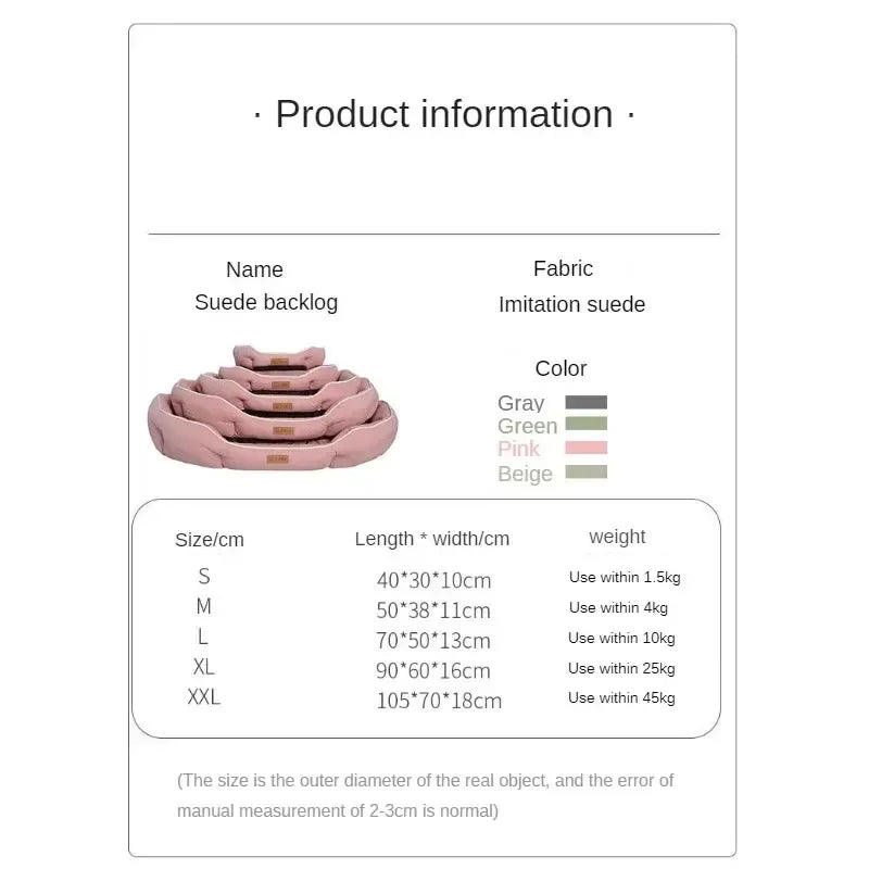 Soft Pet Bed β All-Season Comfort