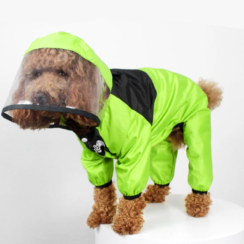 The Dog Face™: All-Weather Protective Raincoat