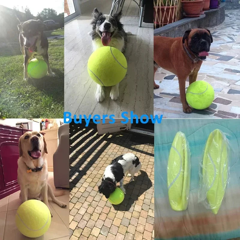 Snouty Giant Tennis Ball β Fun & Durable Pet Toy