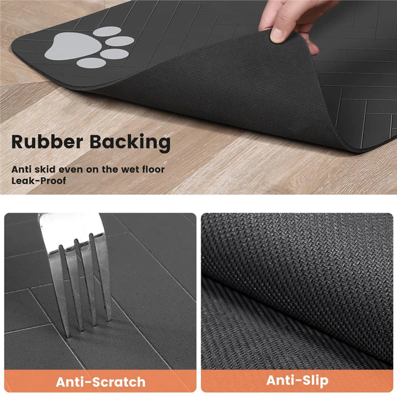 Pet Feeding Mat β Waterproof & Quick-Dry