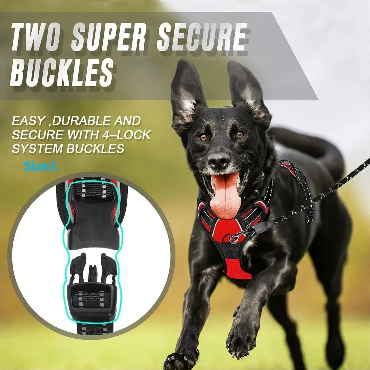 Harness Vest for Medium/Large Dogs