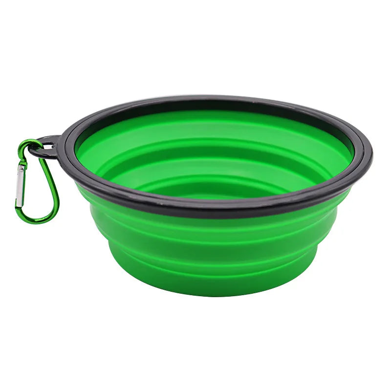 2-in-1 Folding Silicone Pet Bowl