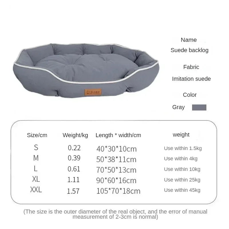Soft Pet Bed β All-Season Comfort