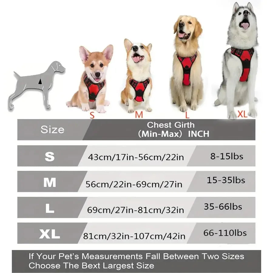 Harness Vest for Medium/Large Dogs