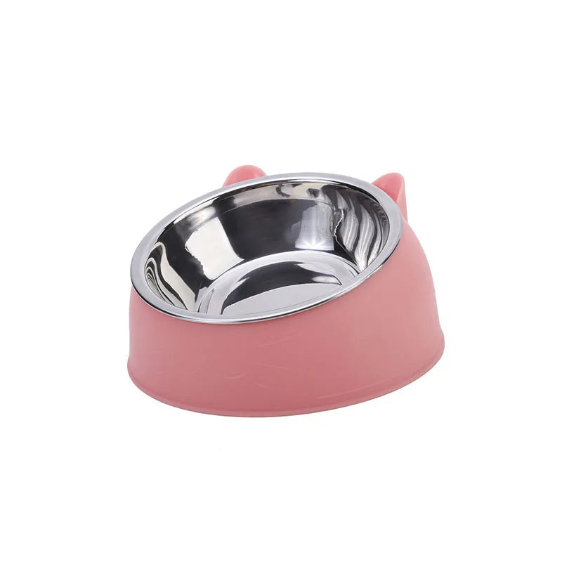 Anti-Slip Tilted Pet Feeder