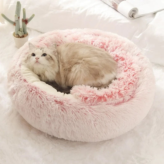 Soft Plush Cat Bed Nest