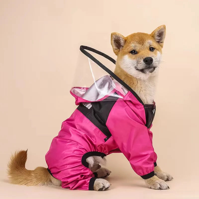 The Dog Face™: All-Weather Protective Raincoat
