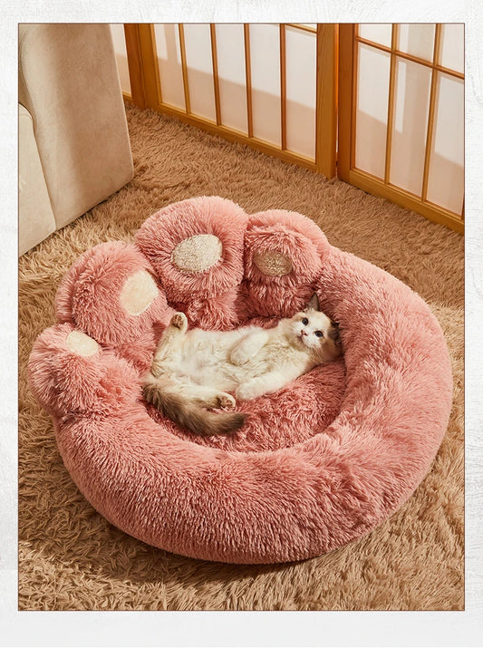 Cozy Dog & Cat Bed – Fluffy & Washable
