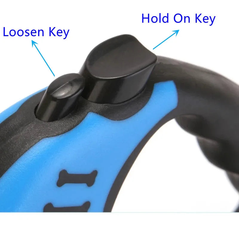 3M/5M Retractable Leash for Small to Large Dogs