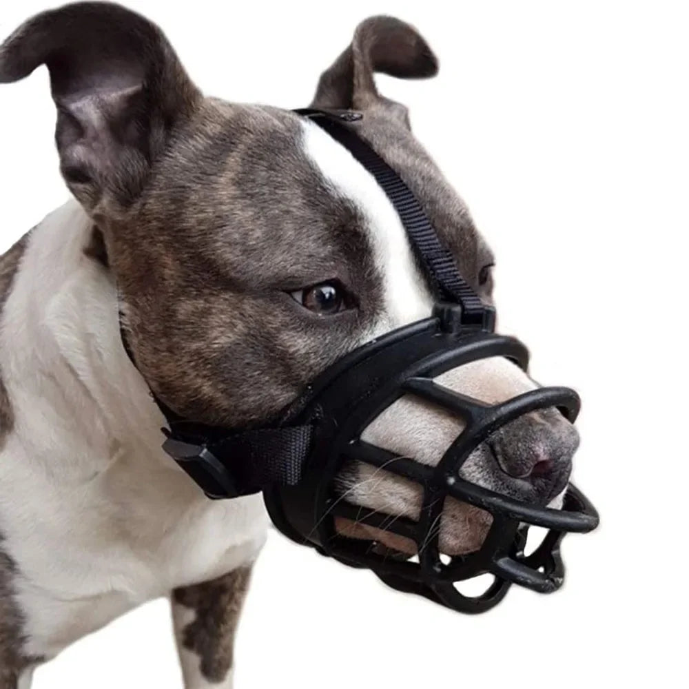 Soft Silicone Dog Muzzle – Breathable & Comfy