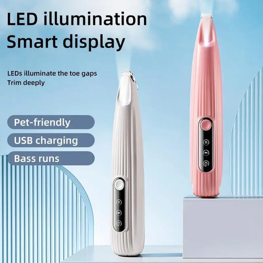 Paw Trimmer for Dogs & Cats – LED & Cordless