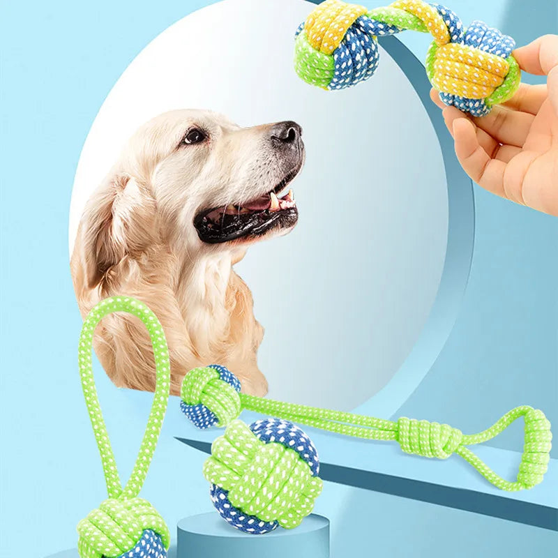 Interactive Rope Dog Toy β Chew & Play