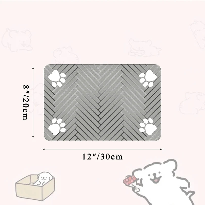 Pet Feeding Mat β Waterproof & Quick-Dry