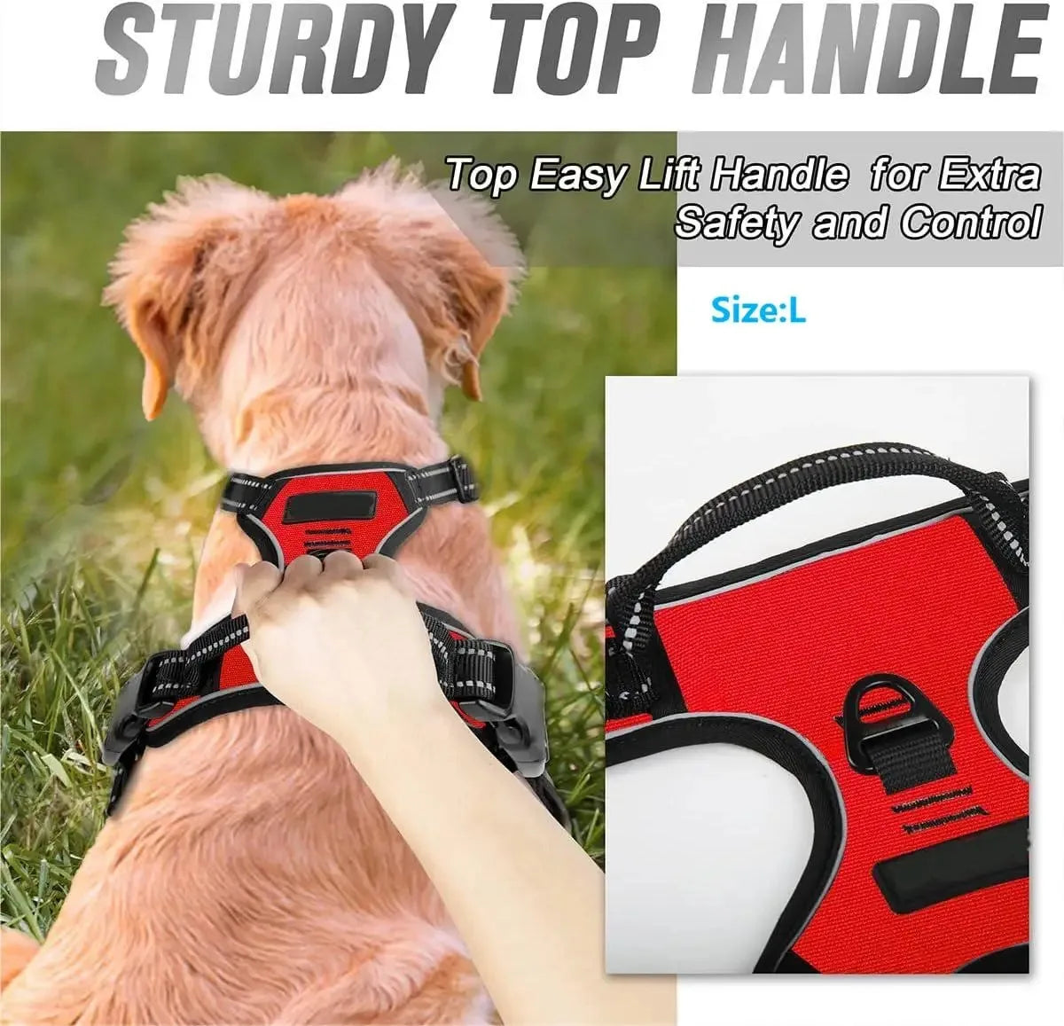 Harness Vest for Medium/Large Dogs