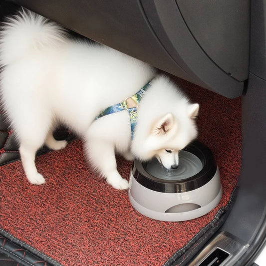 No-Spill Floating Pet Water Bowl