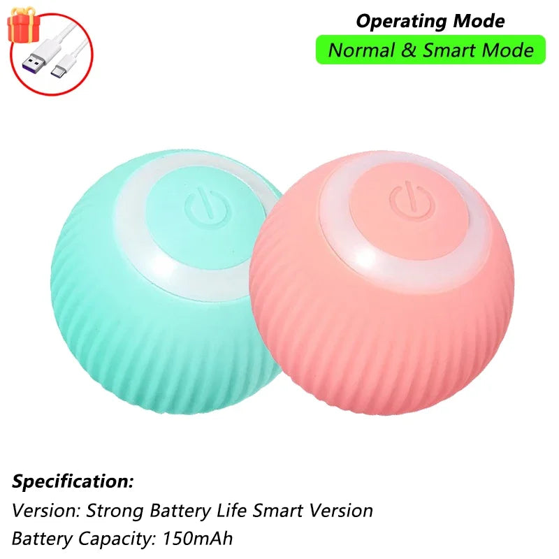 Rechargeable Smart Cat Ball Toy