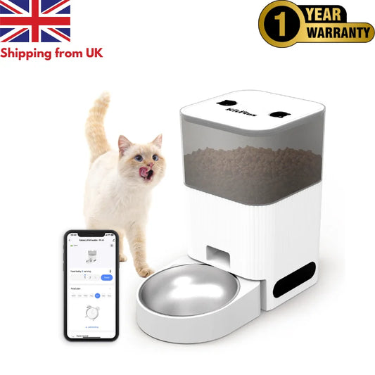 KITPLUS Smart Cat Feeder with App & Voice