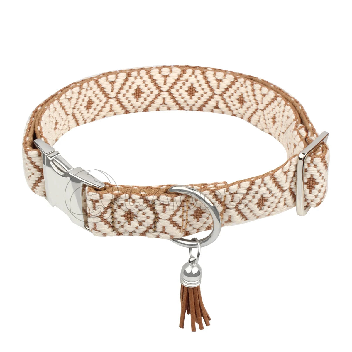 Bohemian Style Adjustable Dog Collar