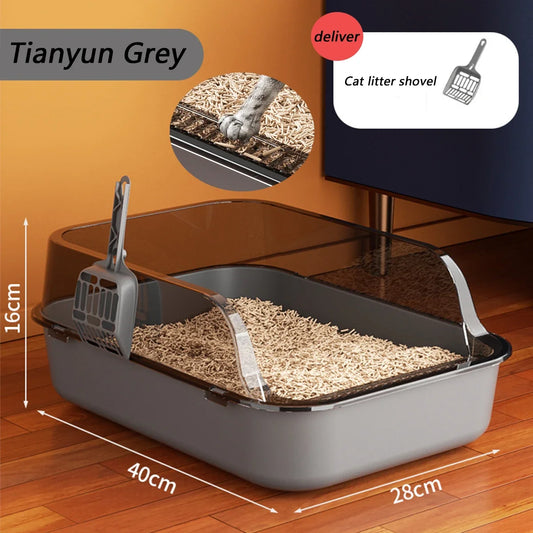 High-Sided Cat Litter Tray