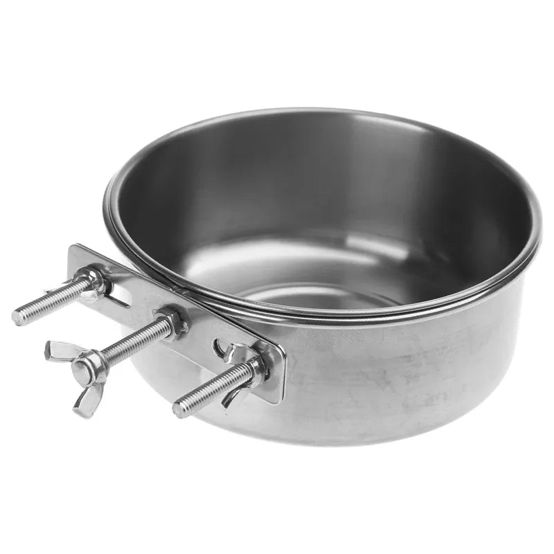 Stainless Steel Hanging Pet Bowl
