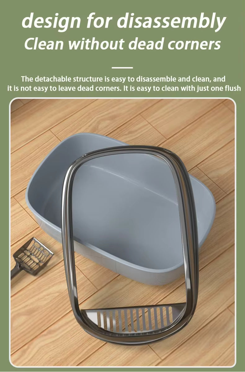 High-Sided Cat Litter Tray