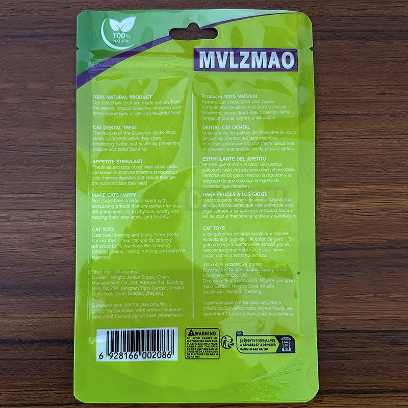 Natural Cat Chew Sticks – Silvervine