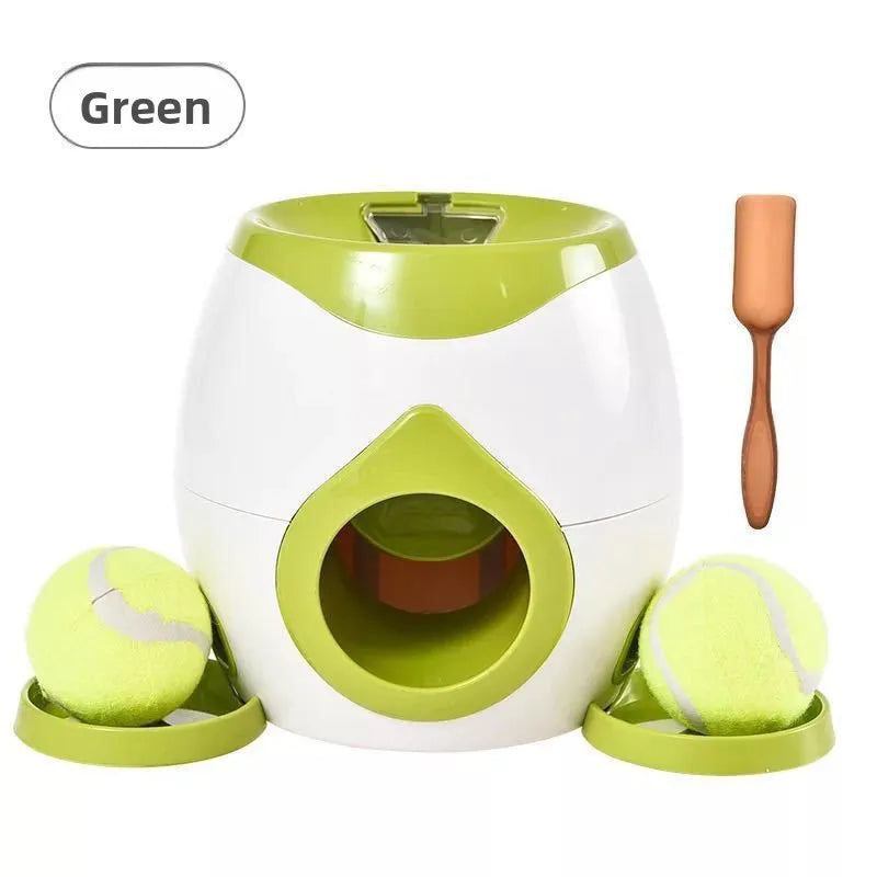 2-in-1 Interactive Dog Ball & Treat Launcher