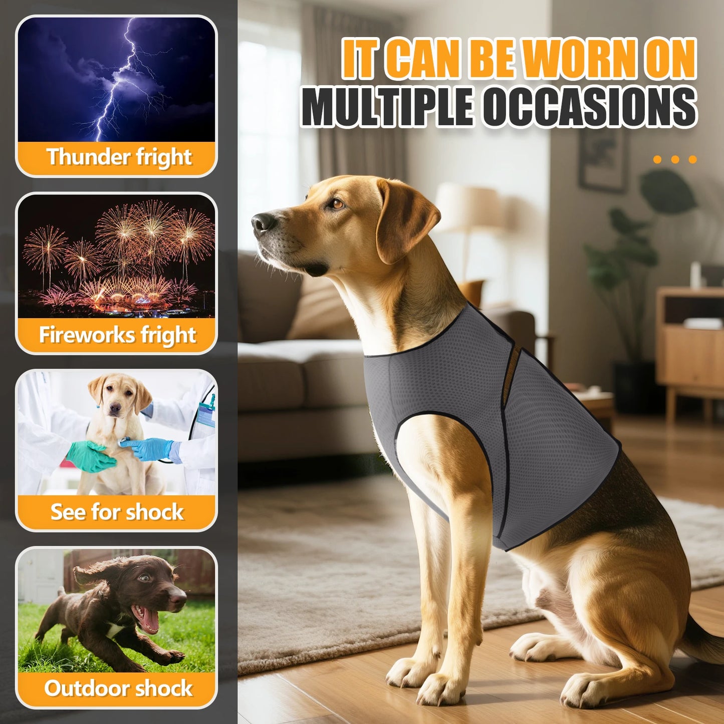 CalmWrap™ Calming Vest for Dogs