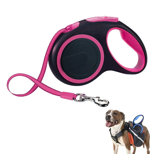 Nylon Retractable Dog Leash