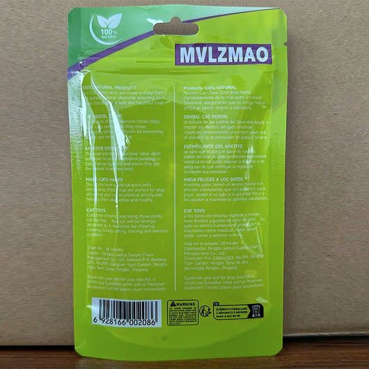 Natural Cat Chew Sticks – Silvervine